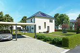 Energieeffizientes KFW 55 Wohnhaus mit effizienter Haustechnik